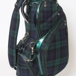 Modern Black Watch Tartan Golf Bag